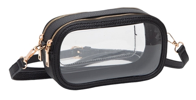 Clear Oblong Handbag