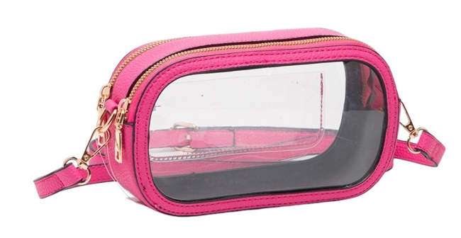 Clear Oblong Handbag