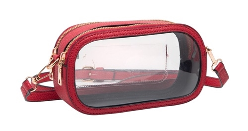 Clear Oblong Handbag