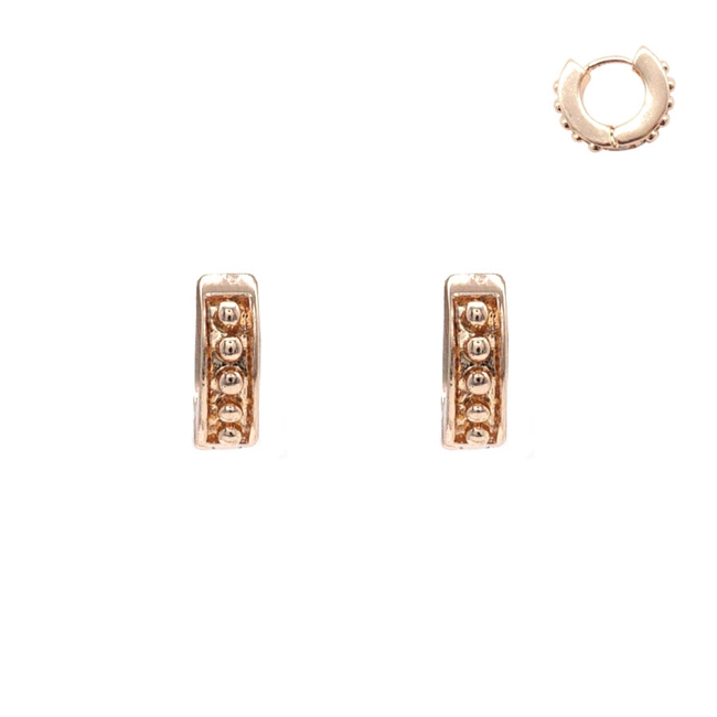 Huggie Dots Earrings