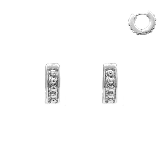 Huggie Dots Earrings