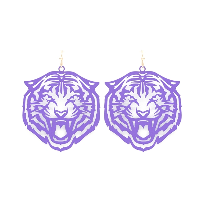 Tiger Fillagree Earrings