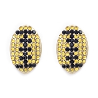 Pave Black & Gold Football