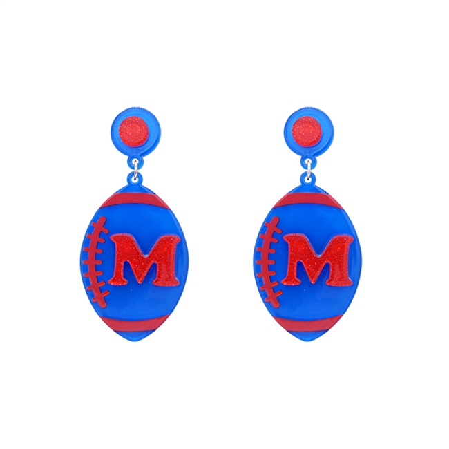 Football Team Earrings