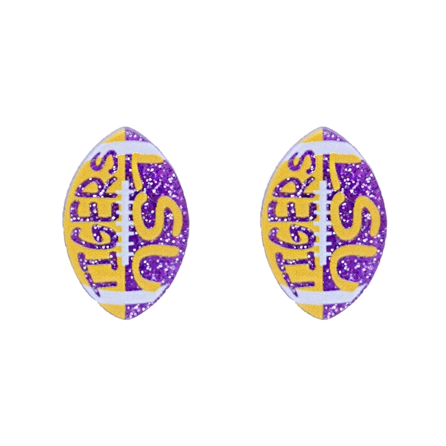 LSU Acrylic Football