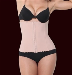 Wholesale Powernet Waist Cincher with front hook eye closure