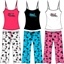 Wholesale Rayon Jersey Cami and Capri PJ Set