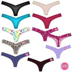 Wholesale Laser cut thongs with no visible panty lines