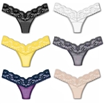 Lace Charmer - Plus Size Thong