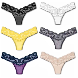 Lace Charmer - Plus Size Thong