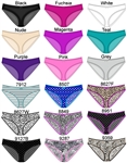 Wholesale Ric Rac Trim Bikini Panty