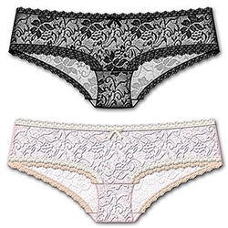 Double Play - Lace Hipster wholesale