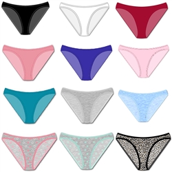 Wholesale Cotton Spandex Bikini Panty