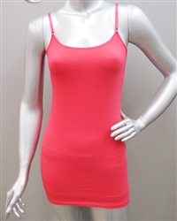 Wholesale Full length Cotton spandex Camisole top with adjustable straps