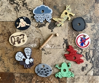 Ten Plagues & Staff w/FLEXIES