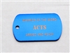 Acts Warrior of the Word Dog Tag