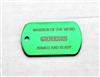 Genesis Warrior of the Word Dog Tag