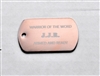JJR Warrior of the Word Dog Tag