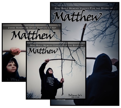 Matthew Combo 3: Bible Memory Cd, Scripture Portion, Teaching DVD