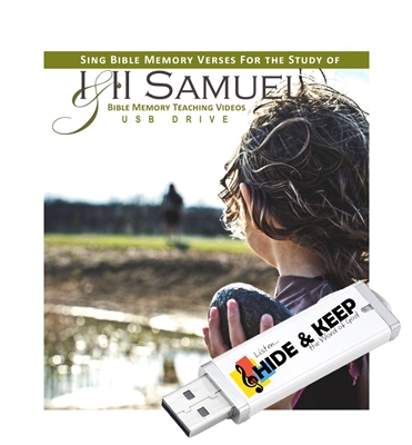 I & II Samuel: Bible Memory Teaching USB drive