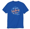 In Jesus Victory is Won! Mighty Fortress Crown T-Shirt Youth Small. Not returnable. SAVE 50%.