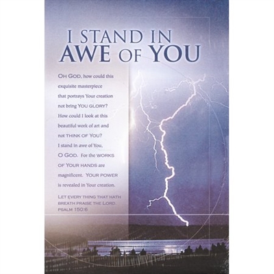 Stand in Awe Bulletins (pkg.100).  Save 50%.