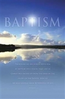 Newness of Life Baptism Bulletins (pkg.100).  Save 50%.