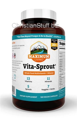 Maximum Living Vita-Sprout. OUT OF STOCK