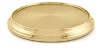 Artistic Communion Tray Base. Brasstone or Polished Aluminum. RW502. Save 20%.