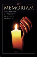 In Memoriam Bulletins. Pkg./100. Save 50%.