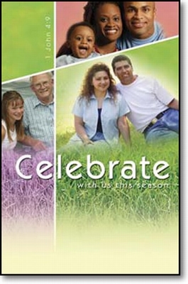 Celebrate With Us Easter Bulletins. Pkg./100. Save 50%.