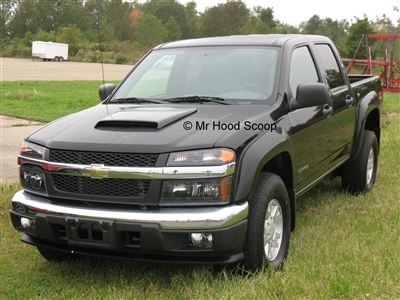 2004, 2005, 2006, 2007, 2008, 2009, 2010, 2011, 2012 Chevy Colorado Hood Scoop hs003 by MrHoodScoop