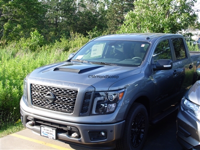 2016, 2017, 2018, 2019, 2020,2021,2022,2023 Nissan Titan XD Hood Scoop hs009 by MrHoodScoop