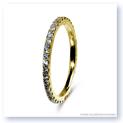 Mark Silverstein Imagines Polished 18K Yellow Gold and Diamond Eternity Band