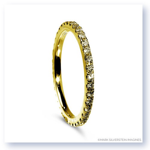 Mark Silverstein Imagines Polished 18K Yellow Gold and Yellow Diamond Eternity Band