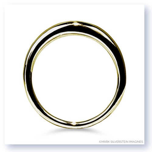 Mark Silverstein Imagines 18K Yellow Gold Domed Wedding Band