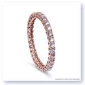 Mark Silverstein Imagines Stackable Polished 18K Rose Gold Pink Diamond Eternity Ring