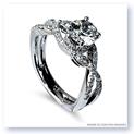 Mark Silverstein Imagines 18K White Gold Marquise Side  Crossover Diamond Engagement Ring