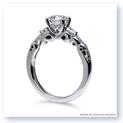 Mark Silverstein Imagines 18K White Gold Three Curl Diamond Engagement Ring