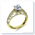 Mark Silverstein Imagines 18K Yellow Gold Airy Diamond Engagement Ring