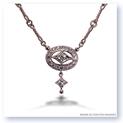 Mark Silverstein Imagines 18K Rose Gold Drop Diamond Necklace