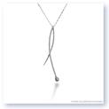 Mark Silverstein Imagines 18K White Gold Crossover Diamond Pendant