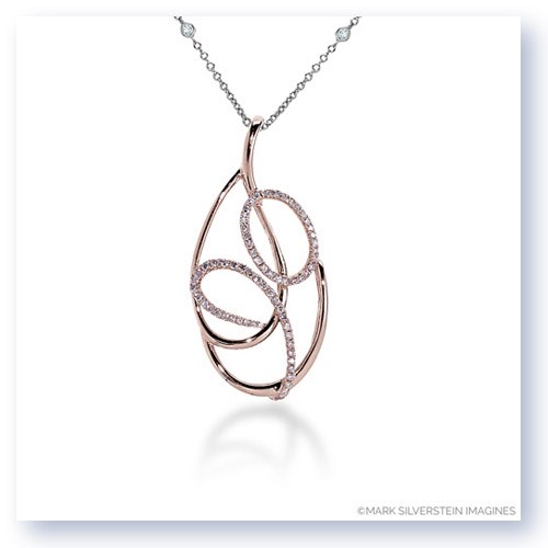 Mark Silverstein Imagines 18k Rose Gold Diamond Pendant