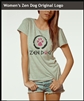 WOMEN'S ZEN DOG ORIGINAL LOGO *FITTED*