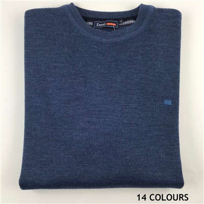 ZAZZI Wool Acrylic Crew Neck - 01-8875