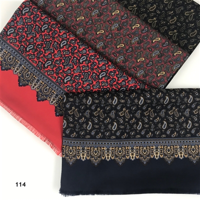 Reversible Silk Scarves