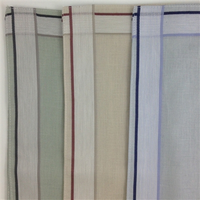 12 Pack Coloured Handkerchiefs 12PK-COLOUR