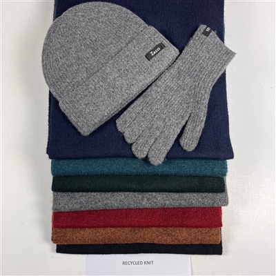 Zazzi Recycled Knit Scarves, Beanies & Gloves