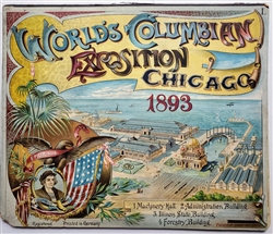SOLD 1893 COLUMBIAN EXPOSITION CHICAGO WORLD'S FAIR POP-UP Book