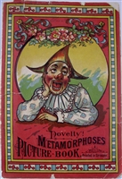Novelty! Metamorphoses picture book - Antique movable slice flap book
